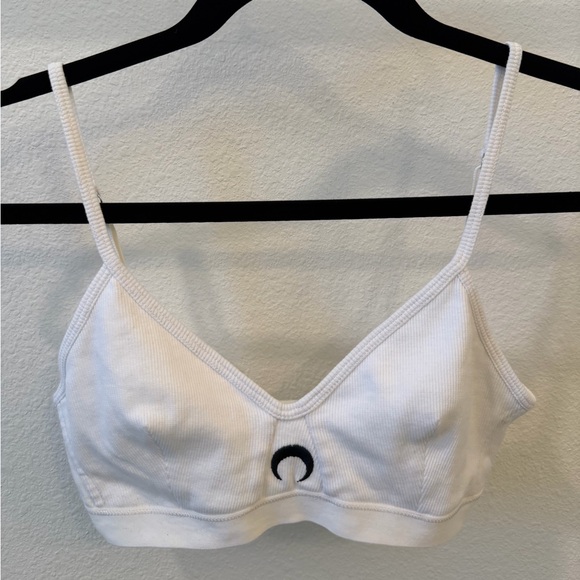 Marine Serre Other - Marine Serre White Bralette